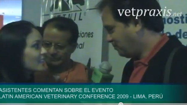 Asistentes al Latin American Veterinary Conference 2009. Lima, Perú.