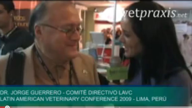 Dr Jorge Guerrero – Comité Directivo LAVC. Latin American Veterinary Conference – Lima, Perú