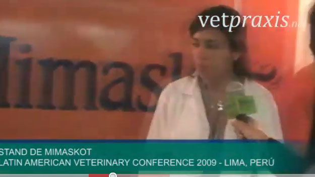 Stand de Mimaskot en el Latin American Veterinary Conference