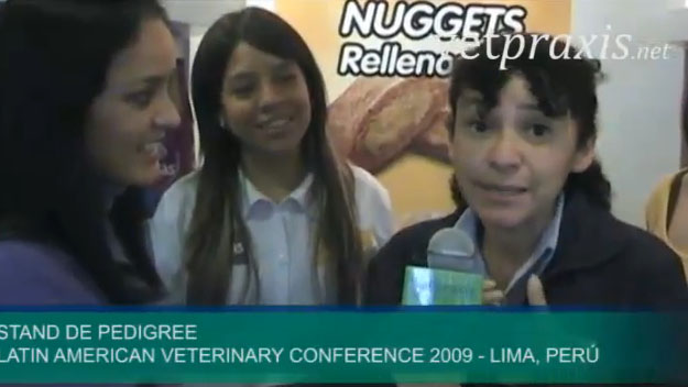 Stand de Pedigree en el Latin American Veterinary Conference