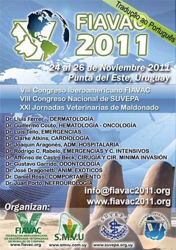 VIII Congreso Iberoamericano FIAVAC, VIII Congreso Nacional de SUVEPA, XXI Jornadas Veterinarias de Maldonado