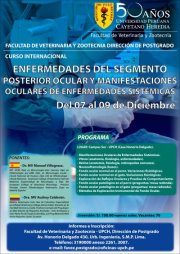 Curso Internacional de Oftalmología: Enfermedades del Sistema Posterior Ocular y Manifestaciones Oculares en Enfermedades Sistémicas