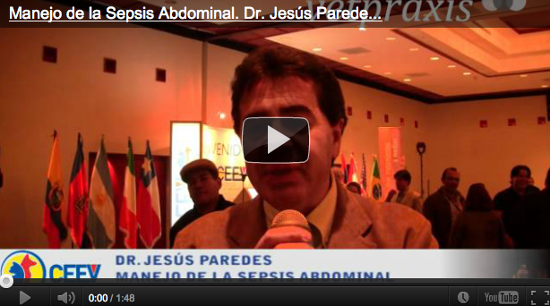 Manejo de la Sepsis Abdominal. Dr. Jesús Paredes. CEEV 2011. Quito, Ecuador.