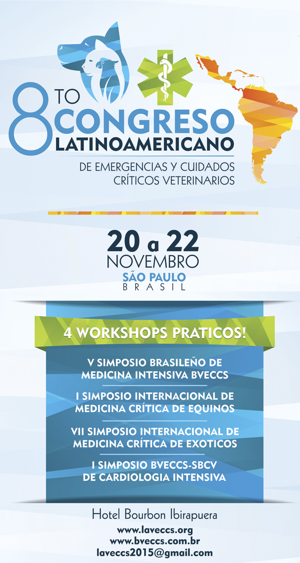 8vo. Congreso Latinoamericano de Emergencias y Cuidados Críticos Veterinarios